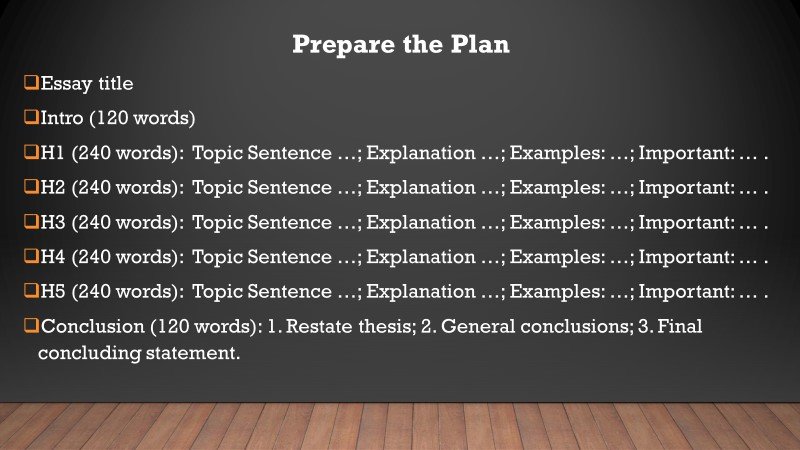 How to Make an Essay Longer Follow the Plan to Meet the