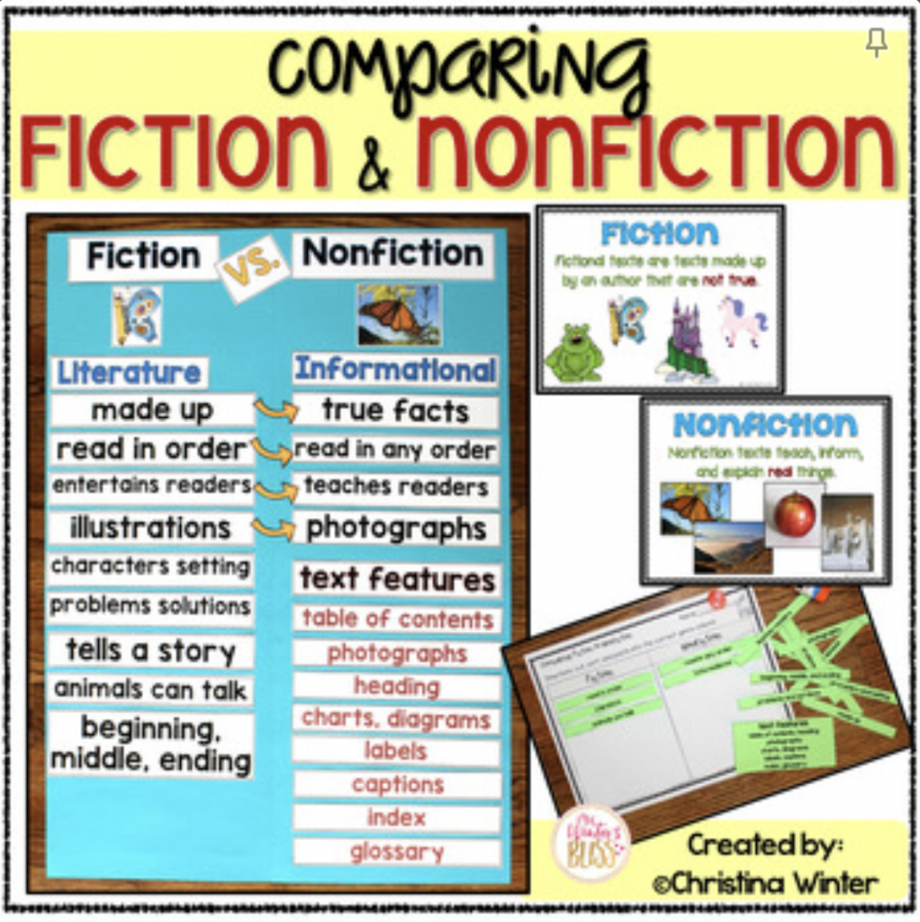 Narrative Essay comparing fiction & nonfiction